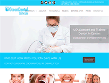 Tablet Screenshot of dentalworkmexico.com